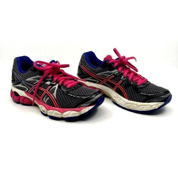 Asics Womens Gel Flux 2 Running Shoes Multicolor T568N Low Top Lace Up 6 - Picture 1 of 9